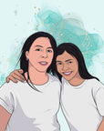 mother and daughter for mothers day