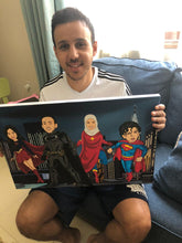 Load image into Gallery viewer, I am Cartoonified | Child Cartoon Canvas, Super Heroify
