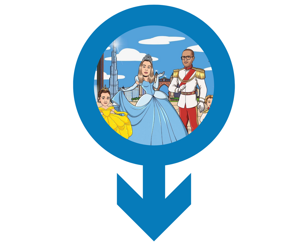I am Cartoonified Princess Digital Art