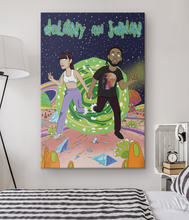 Load image into Gallery viewer, I&#39;m Cartoonified | Rick &amp; Mortify - Canvas | Personalised Canvas Artworks
