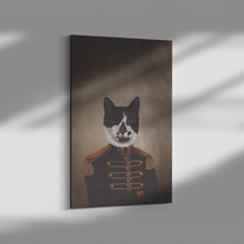 Load image into Gallery viewer, I am Cartoonified, The Admiral, Cat and Dog Regal Artwork
