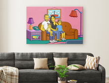 Load image into Gallery viewer, I am  Cartoonified | Simpsonify - Canvas | Personalised Canvas Artworks
