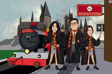 Load image into Gallery viewer, I&#39;m Cartoonified | Harry Potterfy Digital File | Personalised Canvas Artworks
