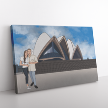 Load image into Gallery viewer, I am Cartoonified, Custom Cartoon, Opera House Artwork
