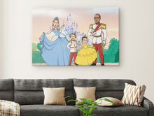 Load image into Gallery viewer, I am Cartoonified | Princessify - Canvas | Personalised Canvas Artworks
