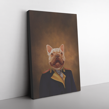 Load image into Gallery viewer, I am Cartoonified, dog, animal in regal pet canvas print
