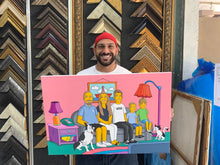 Load image into Gallery viewer, I&#39;m Cartoonified | Simpsonify - Canvas | Personalised Canvas Artworks
