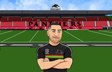 Load image into Gallery viewer, I&#39;m Cartoonified | NRL Digital File | Personalised Canvas Artworks
