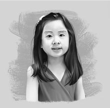 Load image into Gallery viewer, I&#39;m Cartoonified | Black and White Digital File | Personalised Canvas Artworks
